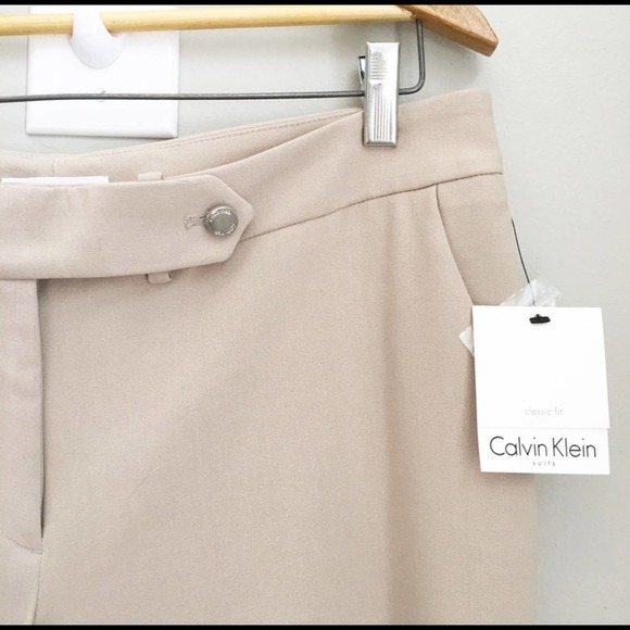 Calvin Klein NWT Classic Fit Career Pants - Picture 2 of 8